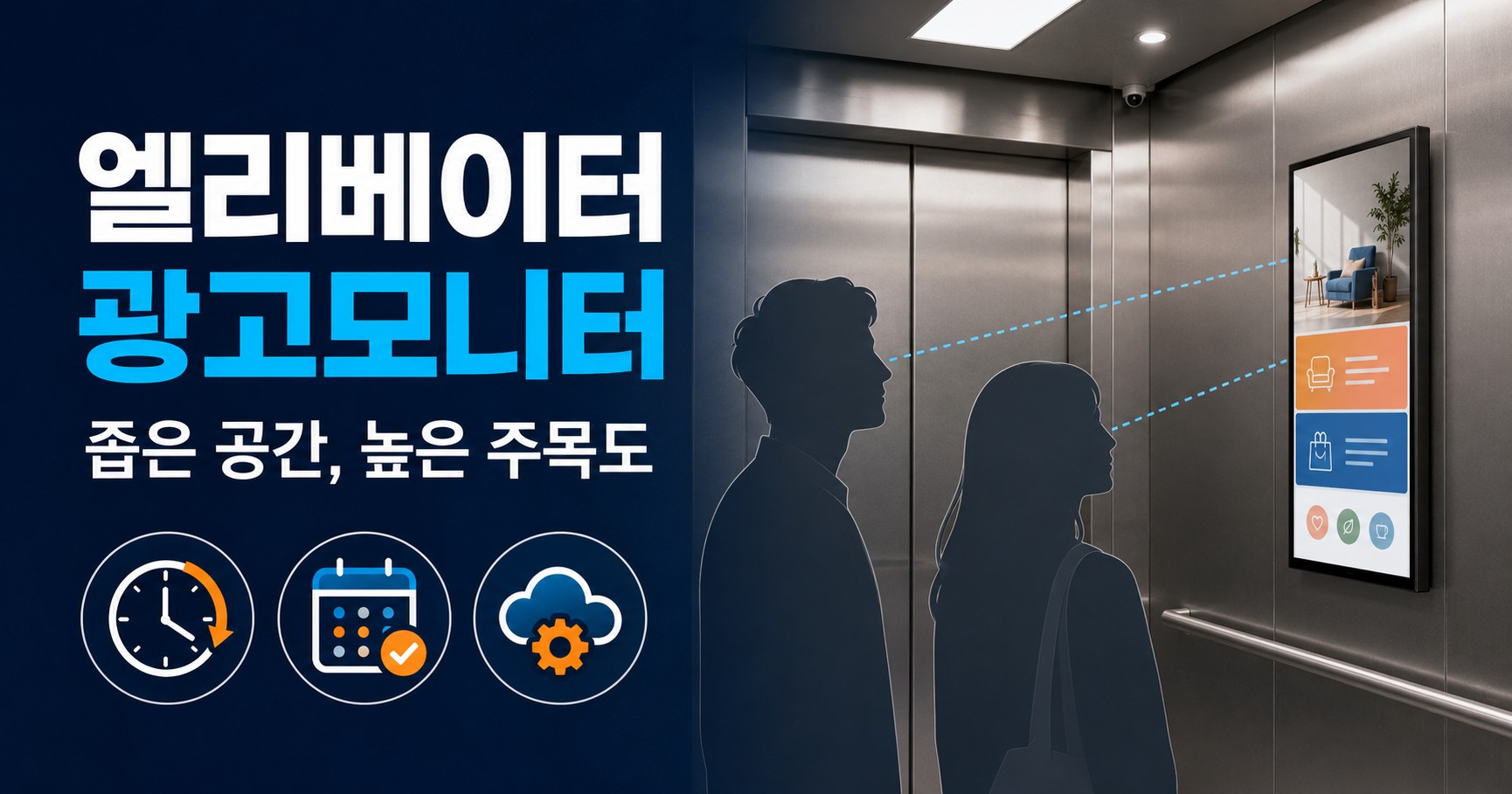 엘리베이터 광고 모니터, 화면보다 먼저 풀어야 할 세 가지 - 승강기 규정·전원·통신 확인 순서와 위탁 vs 직접운영 비교